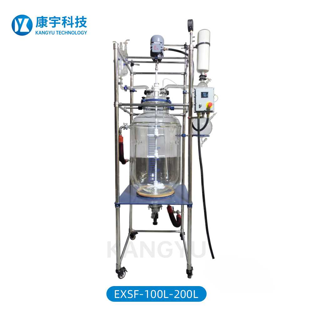 防爆雙層玻璃反應(yīng)釜EXSF-200L